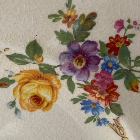 Vintage Royal Winton Grimwades Fine Bone China Dinner Plate made in England - Picture 4 of 7